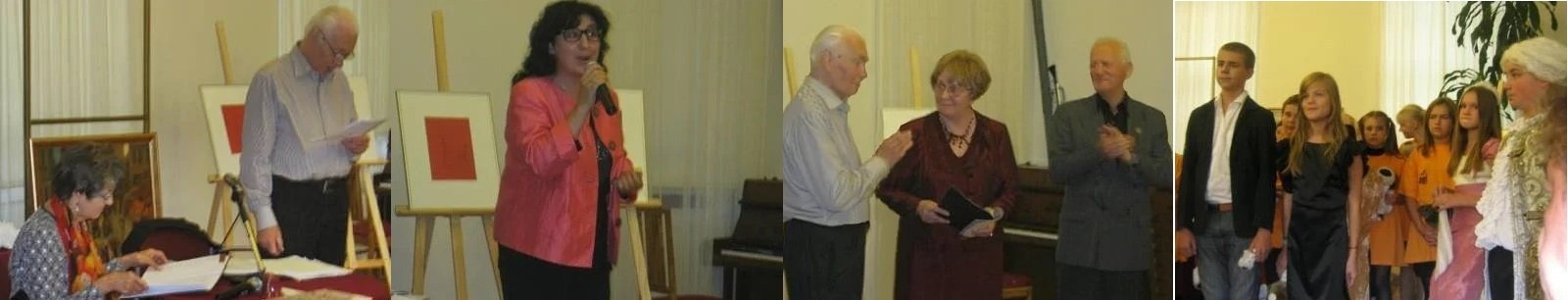 1. Benefis Lecha Konopińskiego w Bibliotece Raczyńskich. Fot. Stefania Pruszyńska