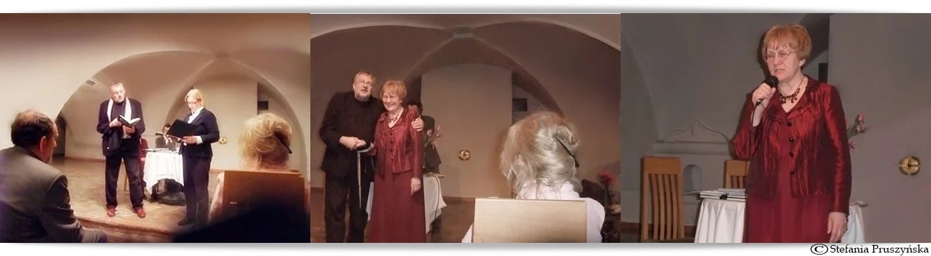 3. Danuta Bartosz w Piwnicy duchowej 7.05.2013. Fot. Stefania Pruszyńska